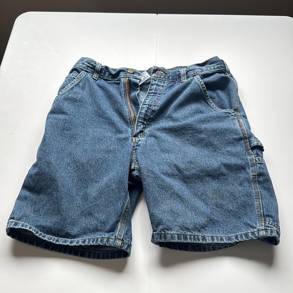 Carhartt Men's Blue Cargo Shorts - Picture 3 of 8